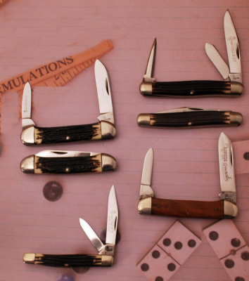 Six Assorted Queen Knives