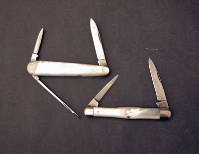Cattaraugus and Clauss pearl knives