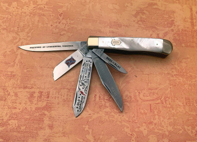 Bulldog Brand 1998 5-blade trapper