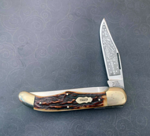 Bulldog Brand 1st Gen 1983 Folding Hunter
