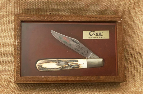 Case Founders Knife in box