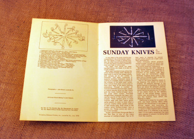 Sunday Knives by John Roberts