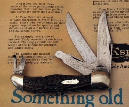 Case Tested XX Four blade folding hunter