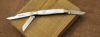 Walden Knife Co Pearl serpentine stock with salesman numbers