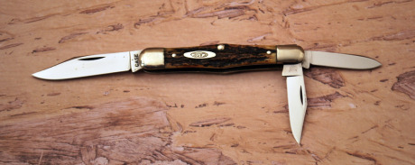 Case XX Tested style Stag whittler