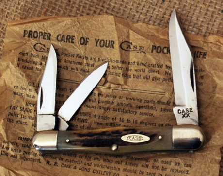 Case XX Stag '83 saber-ground whittler