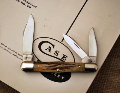 Case 10 dot Stag swell center whittler - 2