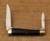 Case Tested XX Wharncliffe slick black 2-blade - 2