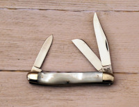 Case XX Pearl serpentine with pen blade