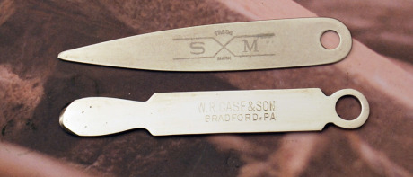 S&M and W. R. Case & Son Two Knife openers