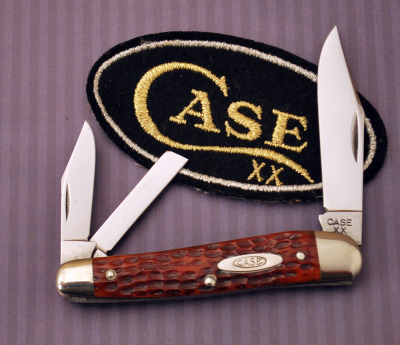 Case XX Red bone Carpenter's whittler