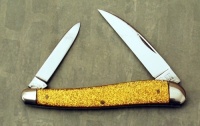 Case Tested XX Wharncliffe 2 blade metal flake