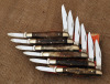 70's & 80's Box of Six Appaloosa bone