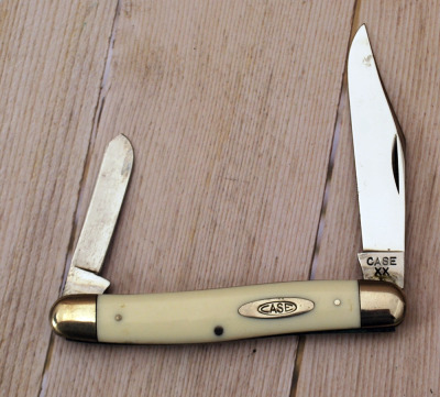 Case XX Rare 2 blade white '47