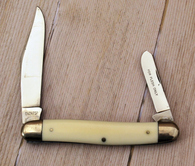Case XX Rare 2 blade white '47 - 2