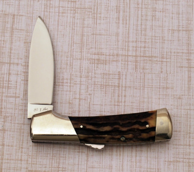 Joe Anderson stag handmade folder - 2