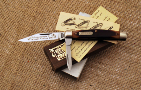 Vintage Schrade self-promotional knife