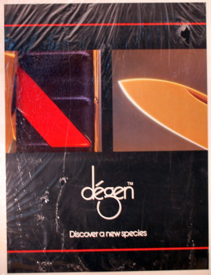 Degen knife poster