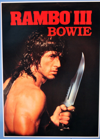 Rambo III Bowie Poster