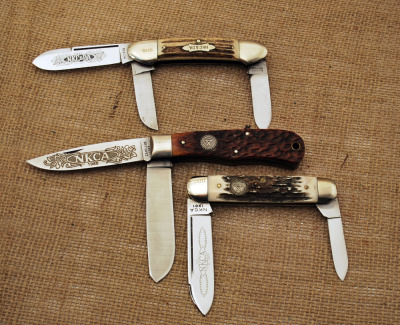 Three Club knives