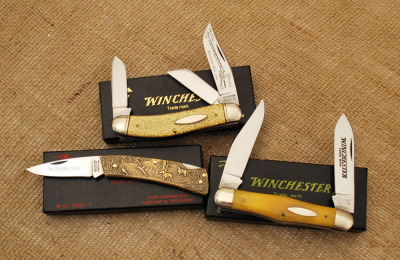 Three Winchester Modern Knives