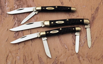 Three Case XX Vintage Knives