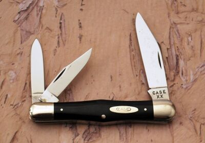 Case XX slick black whittler 2383