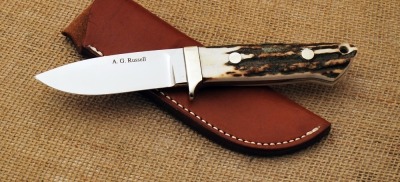 A. G. Russell Loveless style Drop point - 3