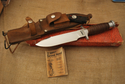 Garcia Vintage Survival Knife in Box