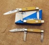Three 3-blade stockman Eye Brand - 2