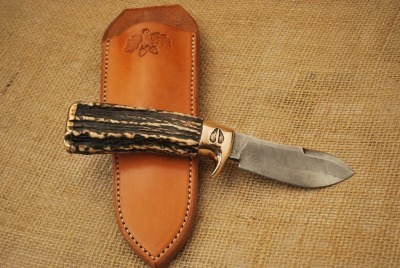 T.C. Roberts handmade stag hunter - 2