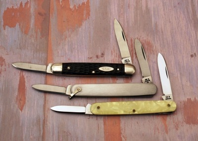 Three Vintage Case knives
