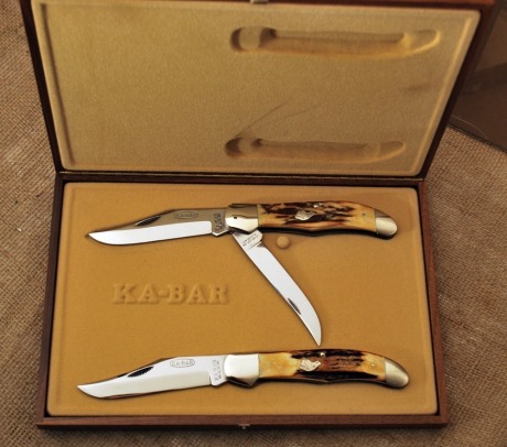 Kabar Stag Dogshead set