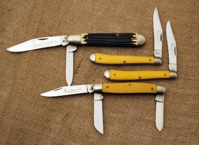 Four 1970's Queen knives
