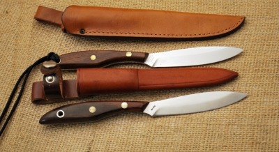 Two Russell Canadian Belt Knives - 2