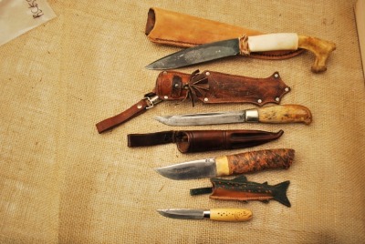 Four Pukko knives