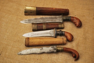 Mid Eastern dagger trio