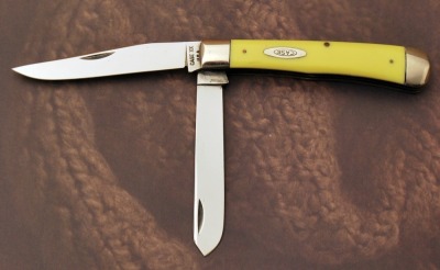 Case USA Flat Yellow trapper