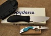 Two Rare Spyderco: Moran and turquoise handle - 2
