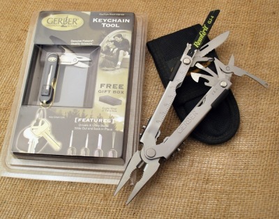 Gerber pliers & keychain tool