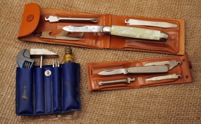 Three small tool kits