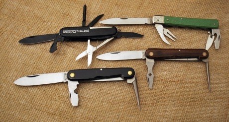 Four Scout/Utitlity knives