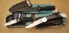 Western #54 lockback, boot knife, and folder