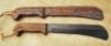 Case WWII Pilot's Survival machetes- one still in rubber coating - 2