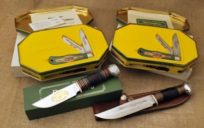 Four Remington knives