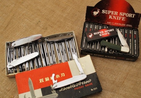 Two boxed knife assortments