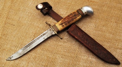 Western Boulder Bone hunting knife