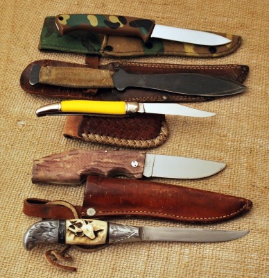 Five various knives - 2