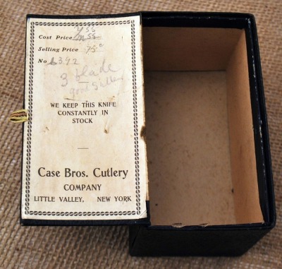 Case Bros Little Valley Tested XX vintage display box - 2