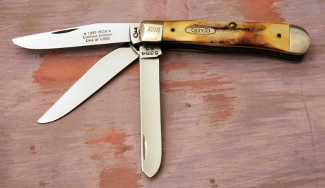 Case Stag 3 blade Trapper